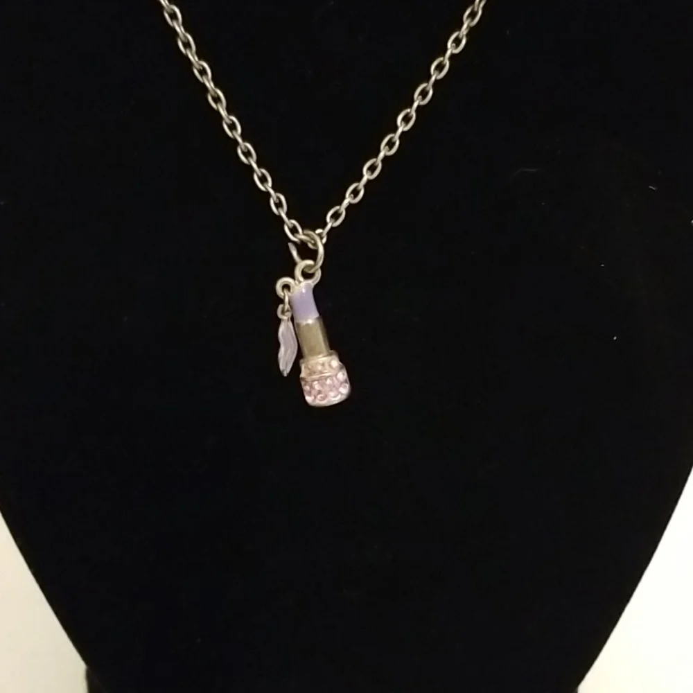 Lipstick Necklace